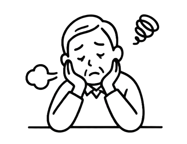 利用者の元気が出ない